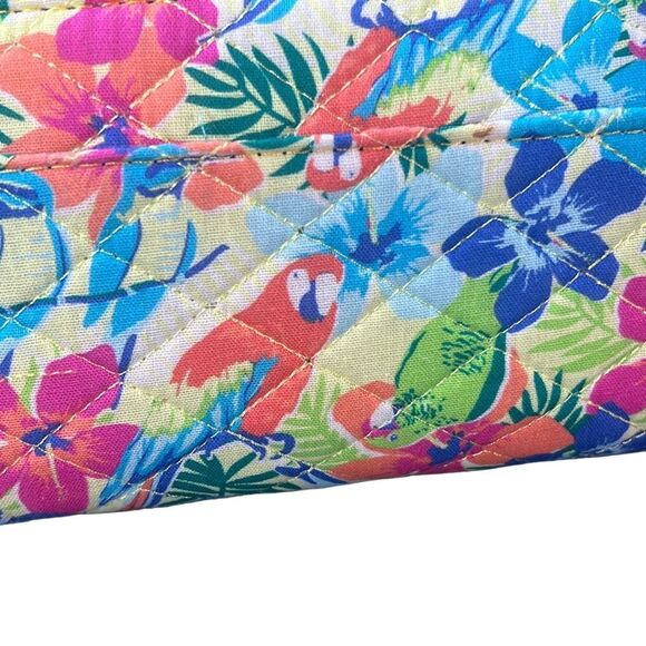 Tiffany Rose Women’s Multicolor tropical floral Quilted Cotton Wristlet OS - Picture 5 of 13